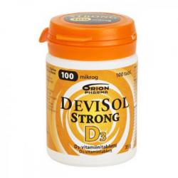 Devisol Strong D3 (100 mcg, 100 таблеток)