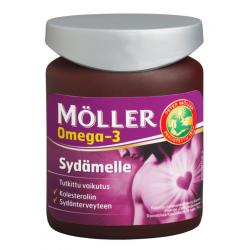 Möller Omega 3 Sydamelle (для сердца) 76 капсул